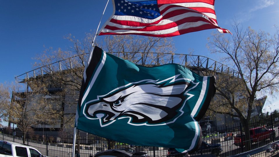 Philadelphia Eagles NFL Americana Vertical Flag