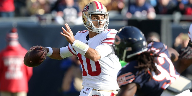 San Francisco 49ers QB Jimmy Garoppolo