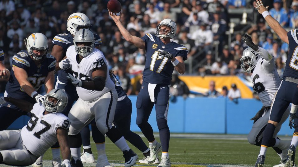 Fantasy Game Notes: Oakland Raiders at Los Angeles Chargers