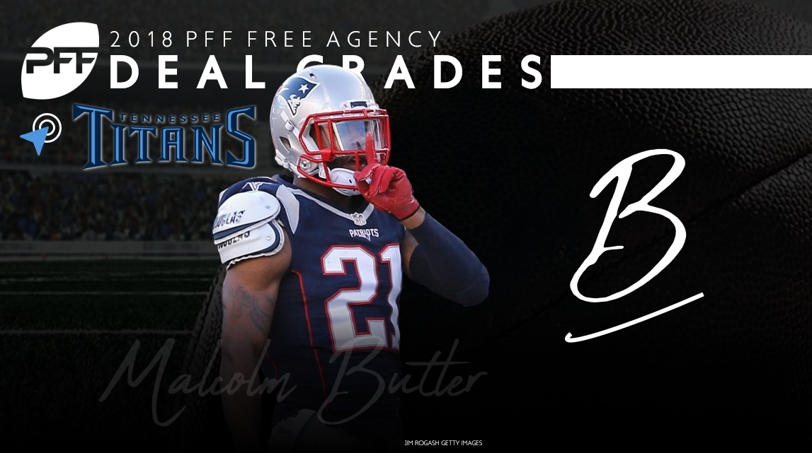 Patriots signing CB Malcolm Butler to two-year deal