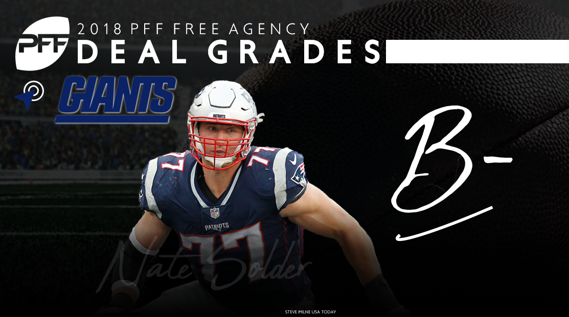 Giants to sign Patriots OT Nate Solder