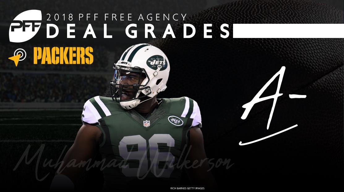 2018 PFF Deal Grader: DI Muhammad Wilkerson signs with Green Bay Packers, NFL News, Rankings and Statistics