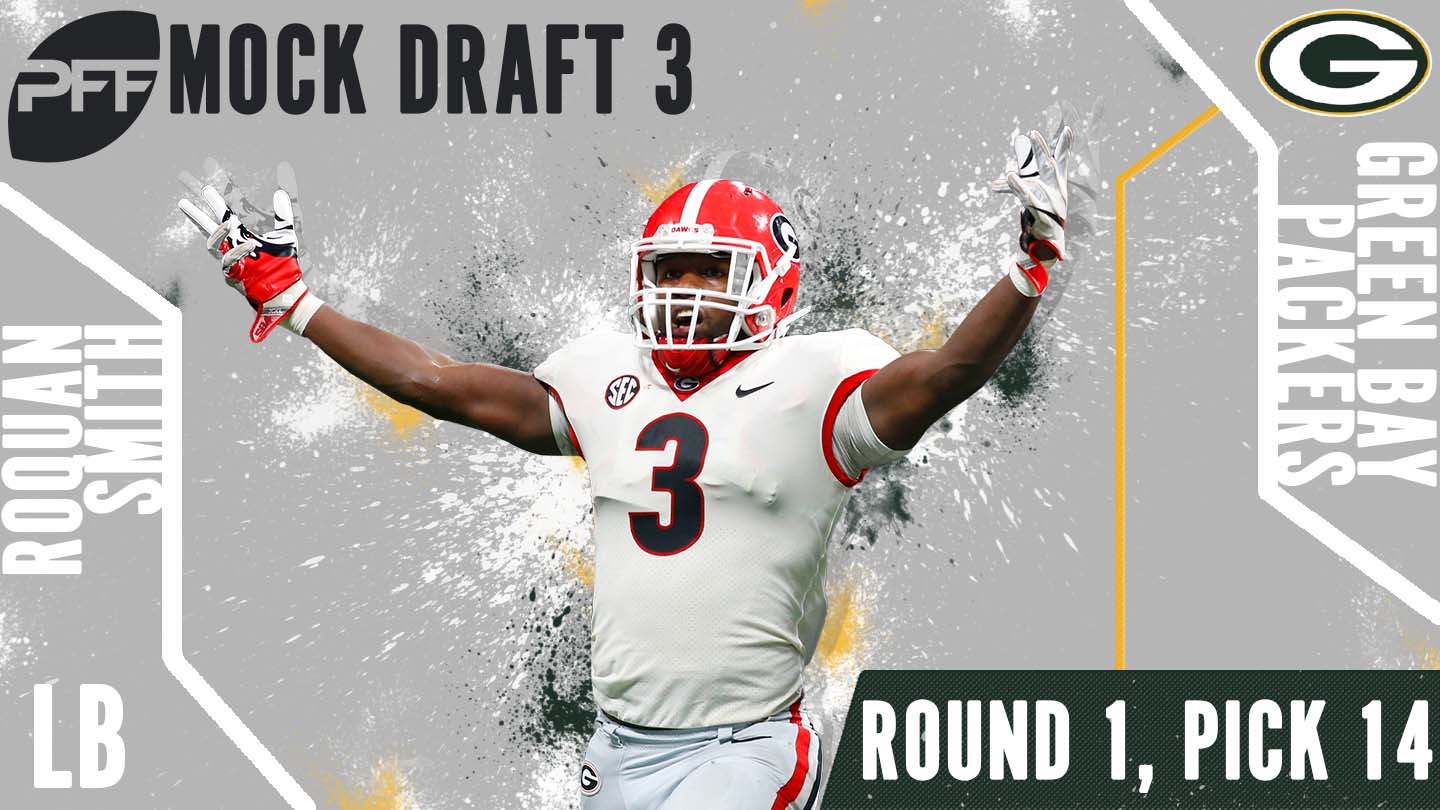 PFF Mock Draft 3 - Roquan Smith