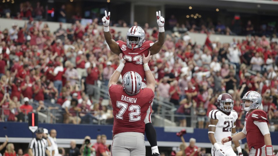 'It starts up front': Lions draft Arkansas OL Frank Ragnow