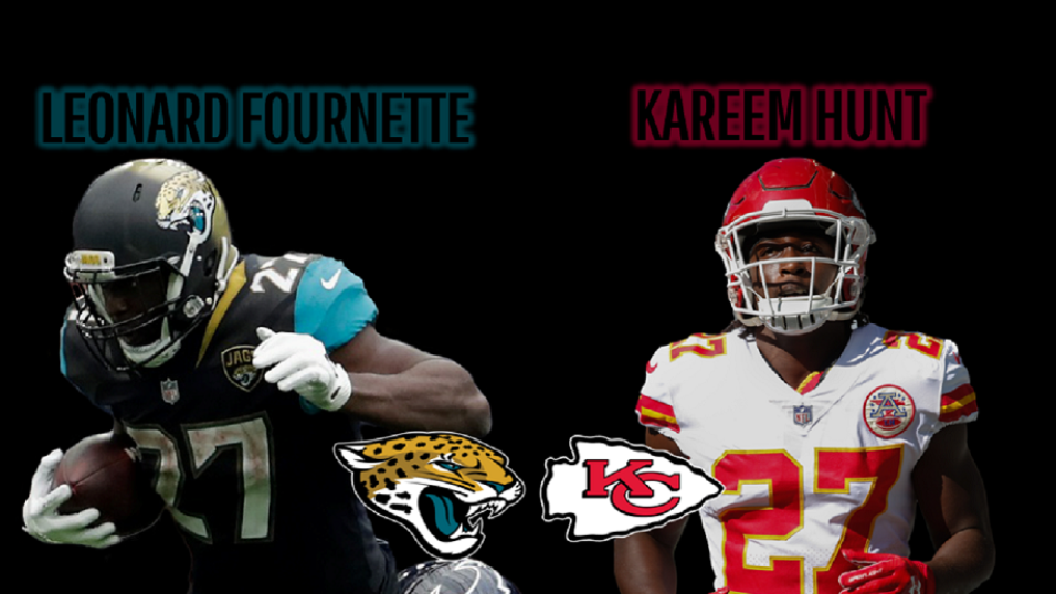 Player Showdown: Leonard Fournette or Kareem Hunt?, Fantasy Football News,  Rankings and Projections