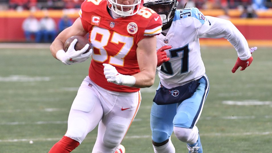 PFF Fantasy Football on X: Travis Kelce in last Chargers vs