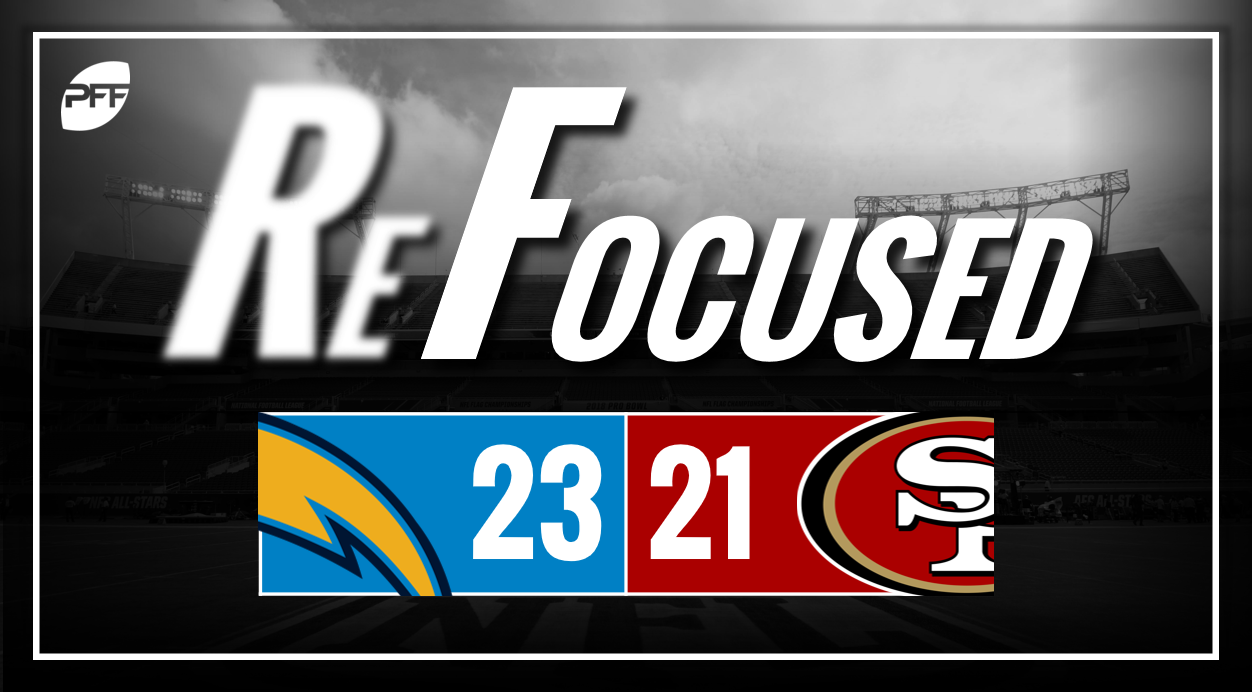 NFL Week 12 PFF ReFocused: San Francisco 49ers 23, Los Angeles