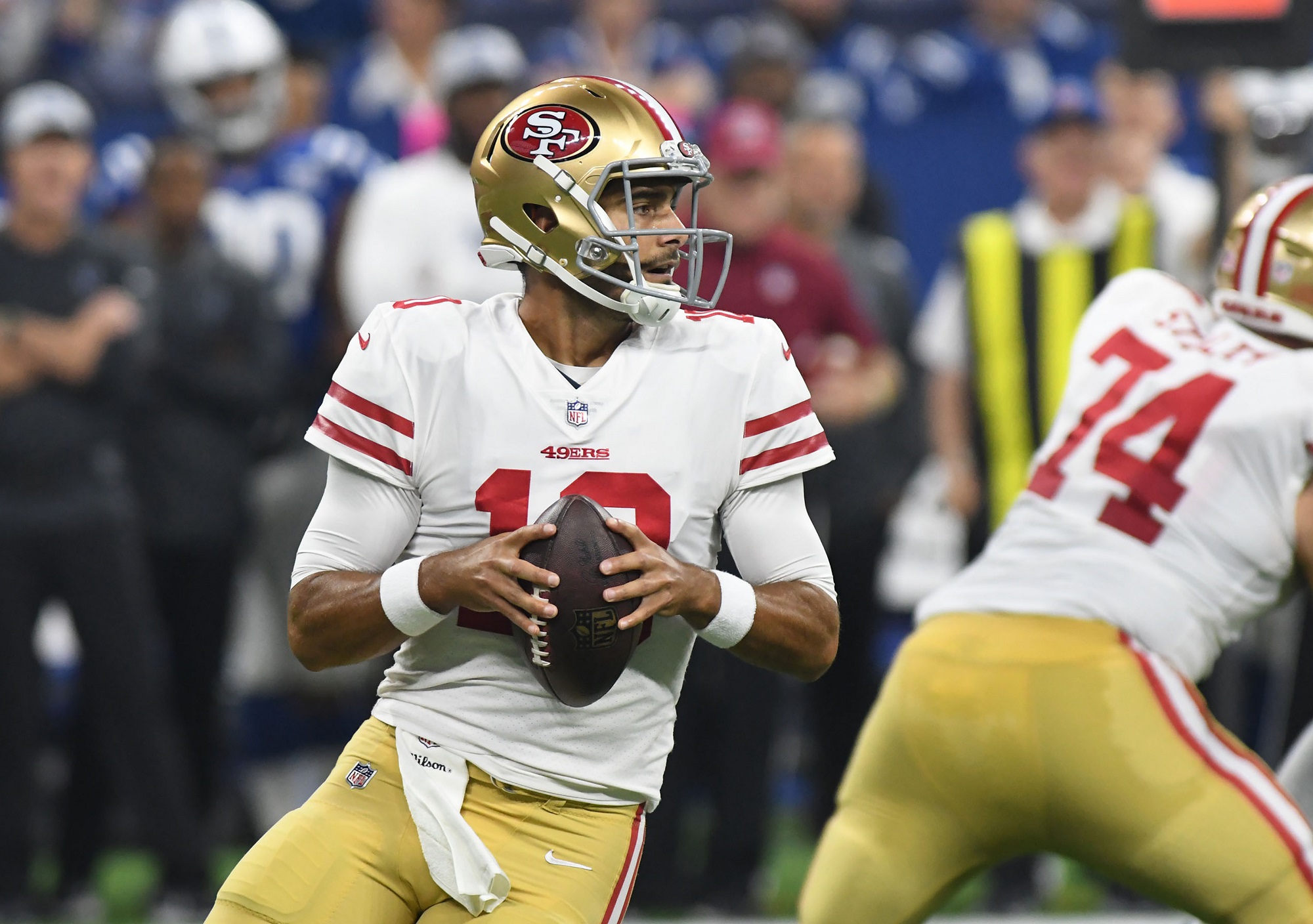 pro-a-look-into-the-anomaly-of-49ers-jimmy-garoppolo-throwing-five-straight-interceptions-in-practice