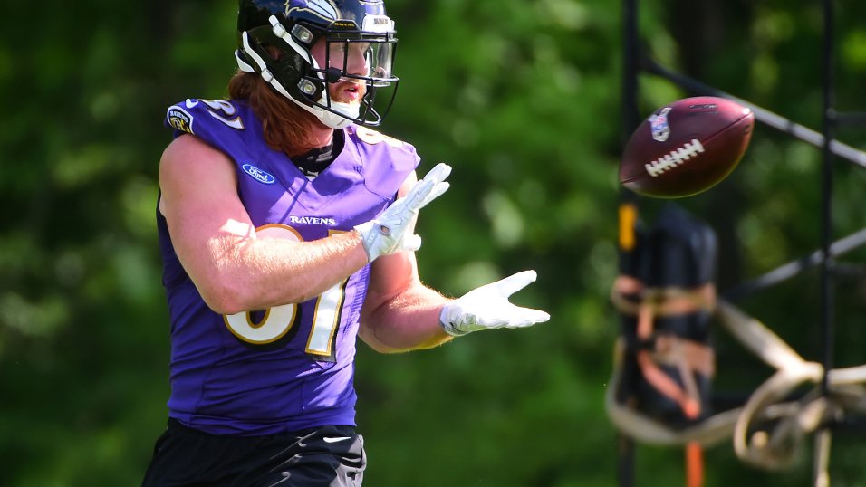 South Carolina tight end Hayden Hurst (81) runs with the ball past