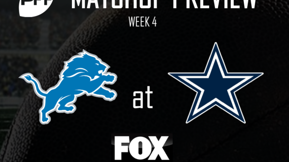 NFL Week 4 picks: Cowboys fans are panicking, think Lions will win on  Sunday - Pride Of Detroit