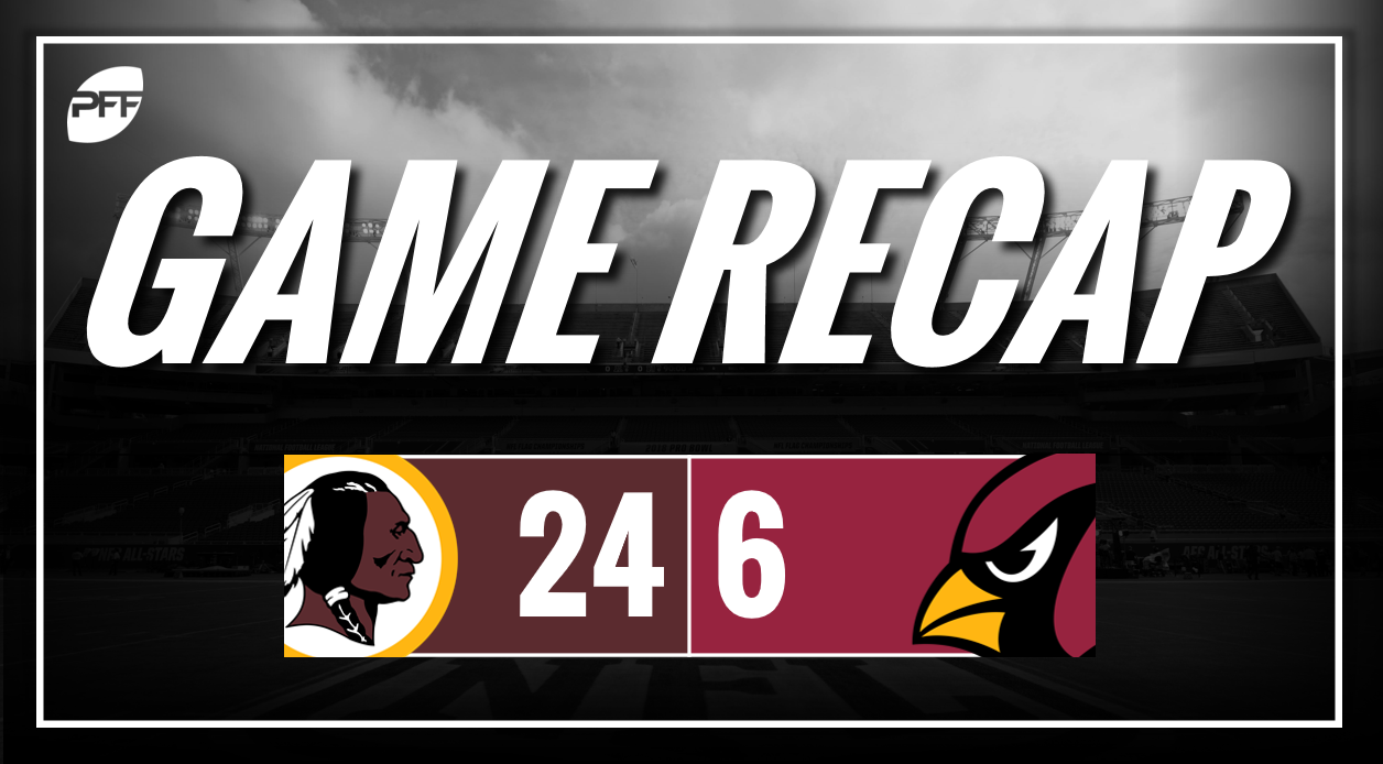Refocused NFL Week 1 Washington Redskins 24 Arizona Cardinals 6 Score 4