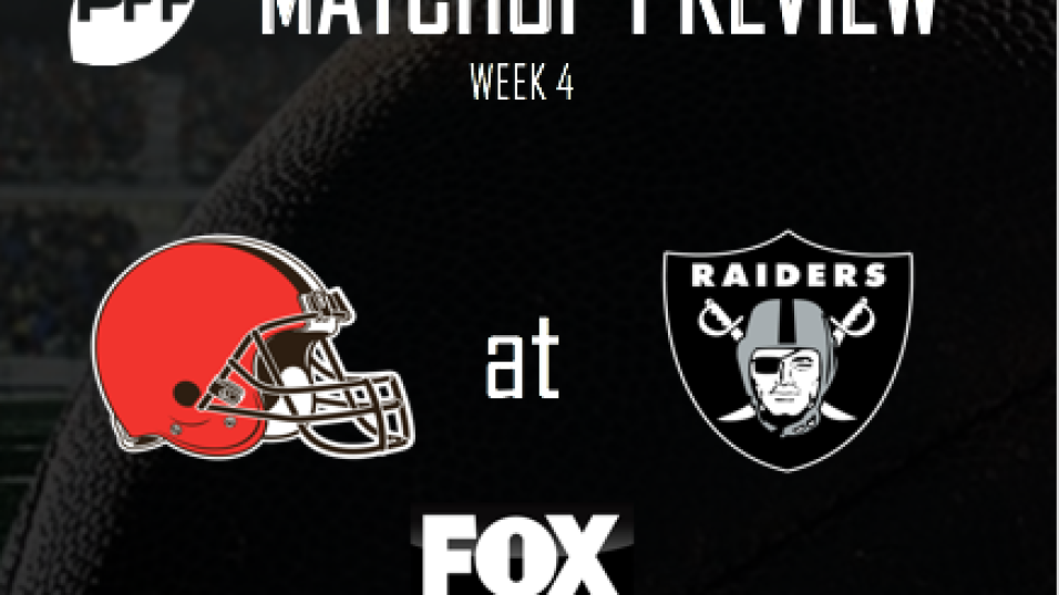 NFL Week 4 FOX Cleveland Browns @ Oakland Raiders Preview, NFL News,  Rankings and Statistics