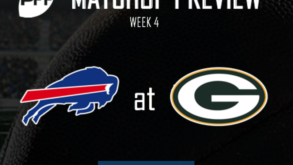 NFL Week 4 CBS Buffalo Bills @ Green Bay Packers Preview, PFF News &  Analysis