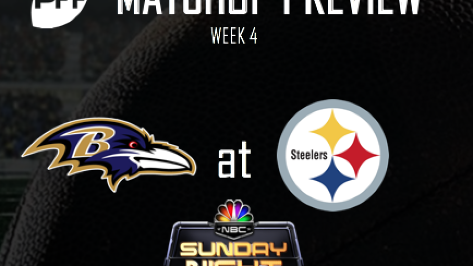 NFL Week 4 NBC Baltimore Ravens @ Pittsburgh Steelers Preview, NFL News,  Rankings and Statistics
