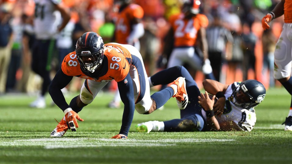 Miller leads Broncos past Seahawks 27-24