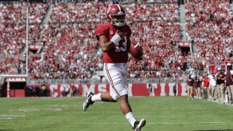 Tua Tagovailoa leads the top five breakout QBs of the 2018 season