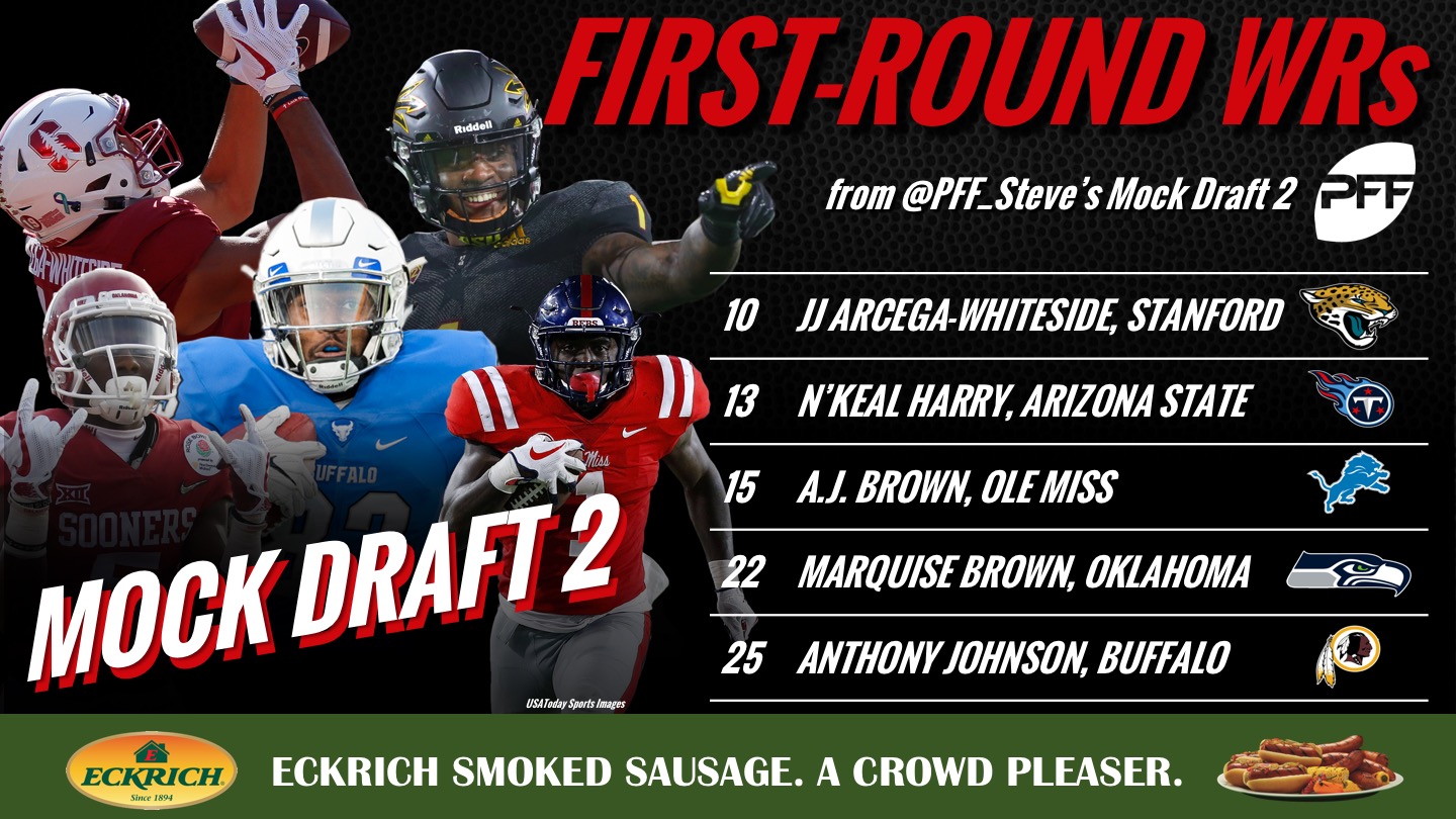 Mock Draft Monday 6.0: WRs are popular pick for Buffalo Bills in