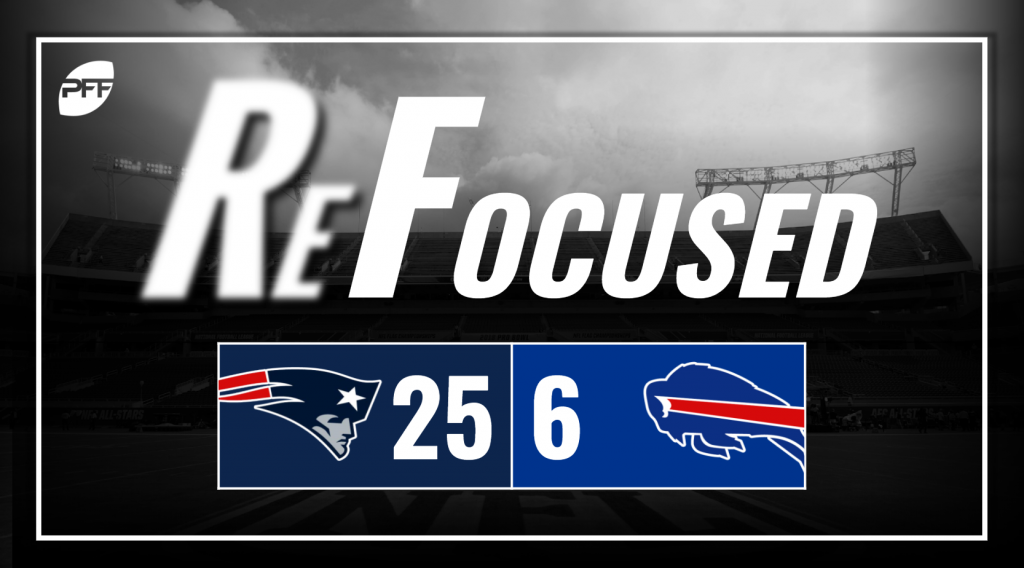 NFL Week 8 PFF ReFocused: Buffalo Bills 24, New England Patriots