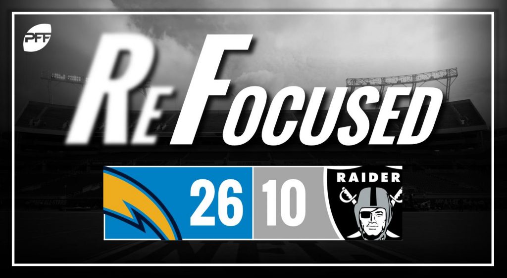 NFL Week 10 PFF ReFocused: Oakland Raiders 26, Los Angeles