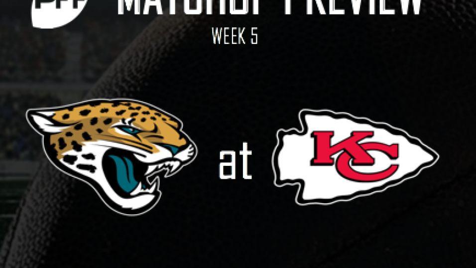 NFL Week 5 CBS Jacksonville Jaguars @ Kansas City Chiefs Preview, NFL  News, Rankings and Statistics