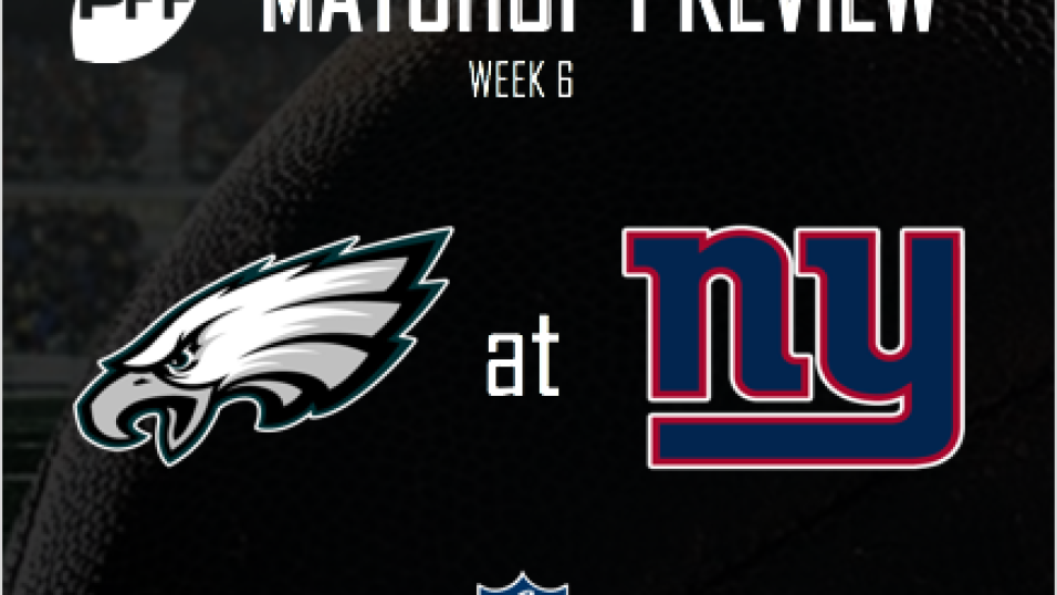 NFL Week 6 NFL Network Philadelphia Eagles @ New York Giants Preview, NFL  News, Rankings and Statistics