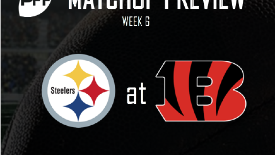 Predictions: 2018 NFL Week 6 Pittsburgh Steelers at Cincinnati Bengals