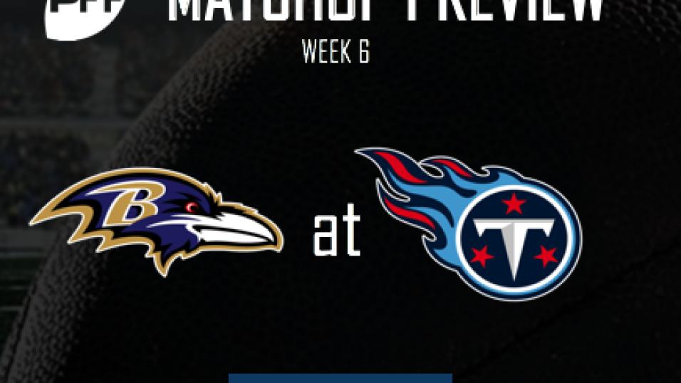 NFL Week 6 CBS Baltimore Ravens @ Tennessee Titans Preview