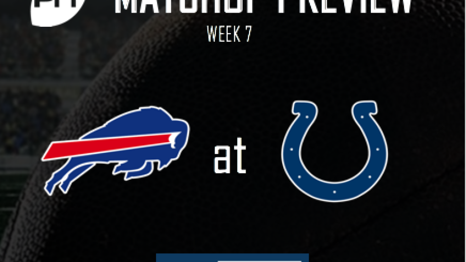 NFL Week 7 CBS Buffalo Bills @ Indianapolis Colts Preview