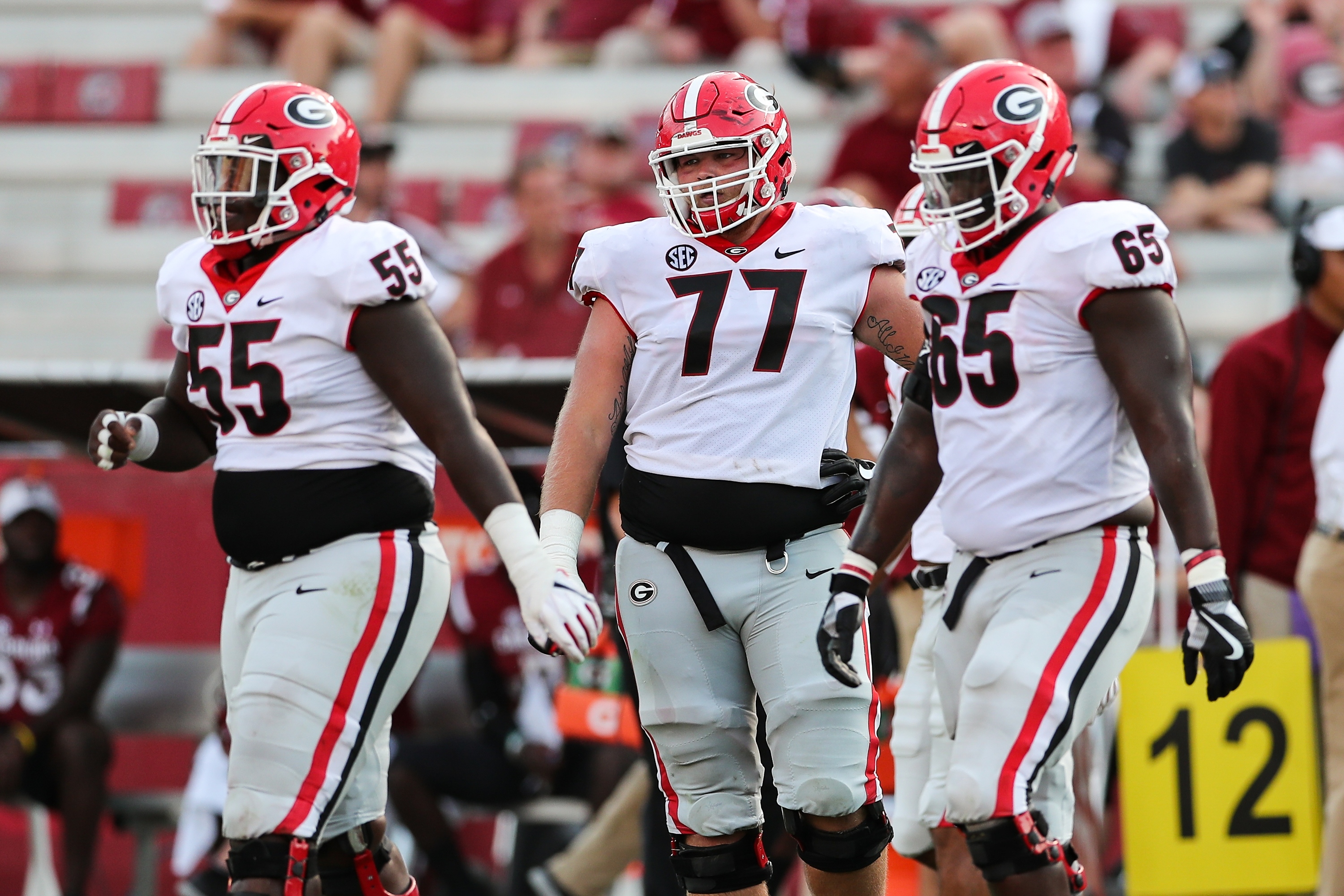 best colleges for offensive lineman