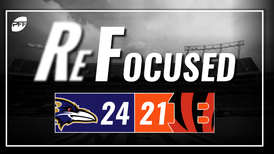 NFL Week 9 PFF ReFocused: Baltimore Ravens 24, Indianapolis Colts