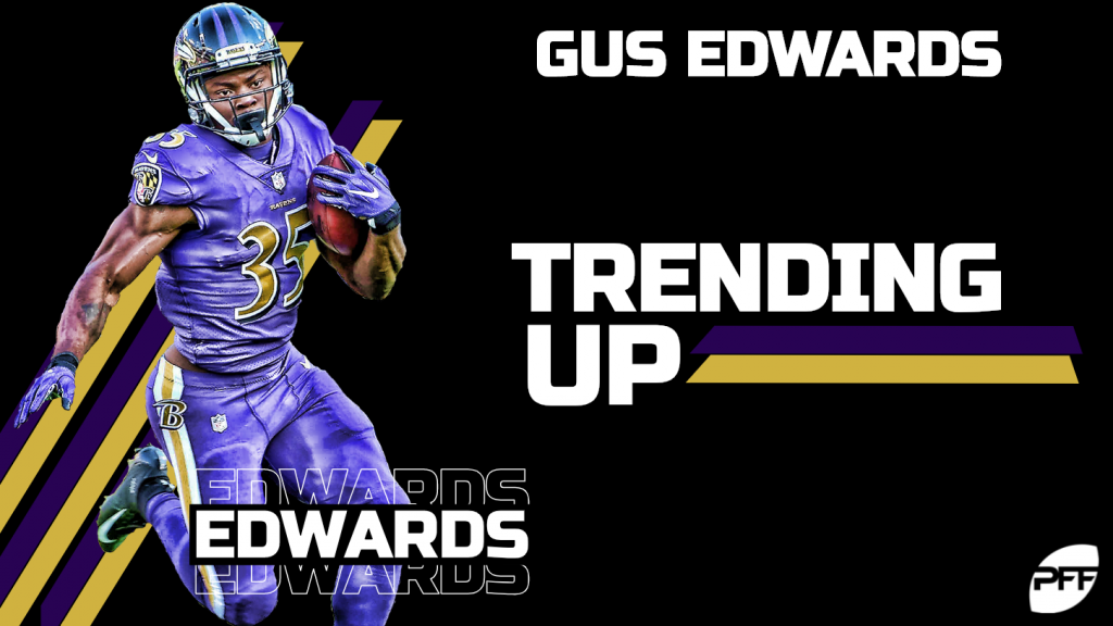 Ravens RB Gus Edwards out at least the first four games