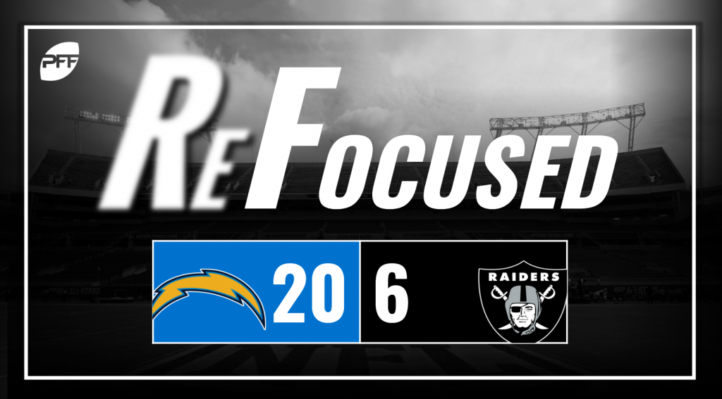 NFL Week 10 PFF ReFocused: Oakland Raiders 26, Los Angeles