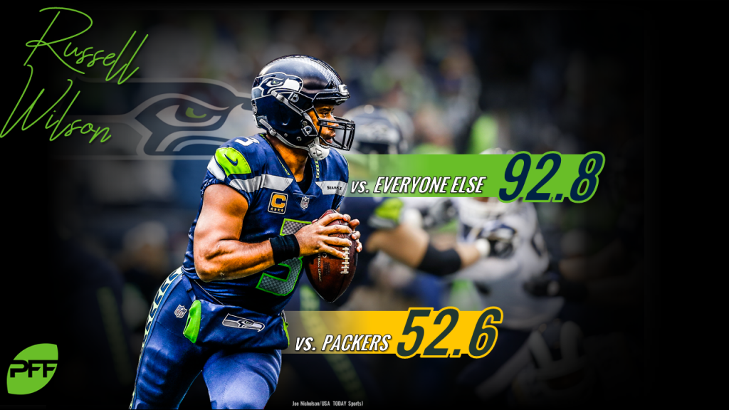 Russell Wilson will be looking to overcome his struggles against the  Packers, NFL News, Rankings and Statistics