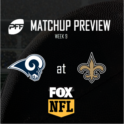 pro-nfl-week-9-fox-los-angeles-rams-new-orleans-saints-preview