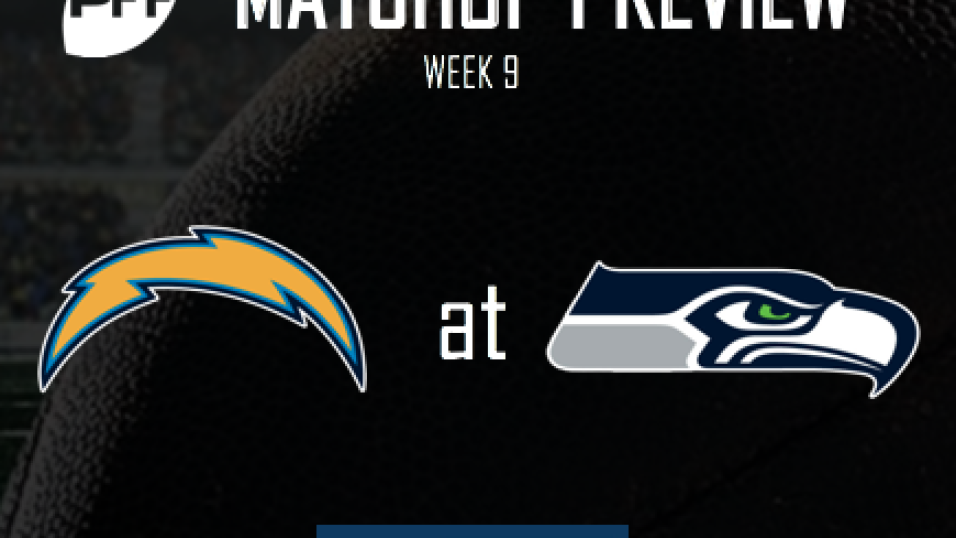 Seattle Seahawks vs. Los Angeles Chargers: Week 9 national media