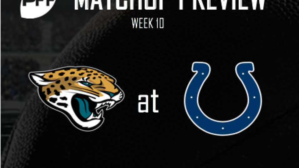 NFL Week 10 CBS Jacksonville Jaguars @ Indianapolis Colts Preview