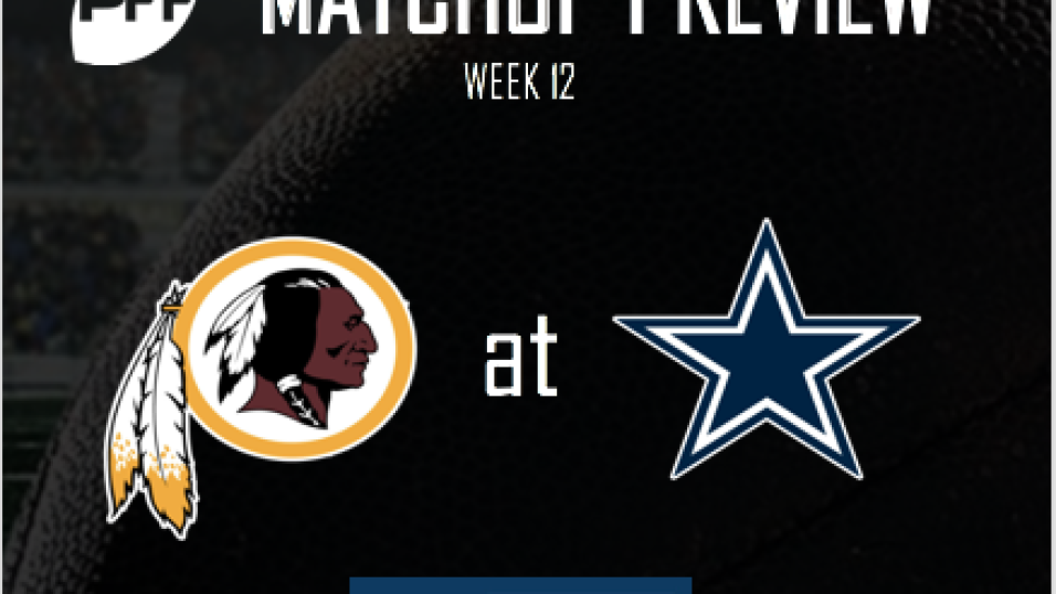 NFL Week 12 CBS Washington Redskins @ Dallas Cowboys Preview, NFL News,  Rankings and Statistics