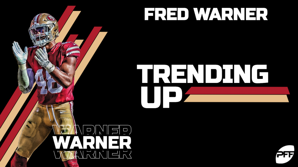 Fred Warner is the future at linebacker for San Francisco, and the