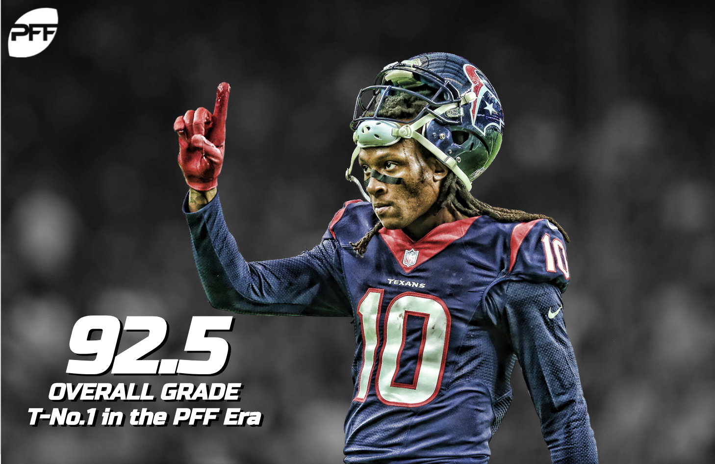 DeAndre Hopkins standing tall as the NFL's highestgraded wide receiver