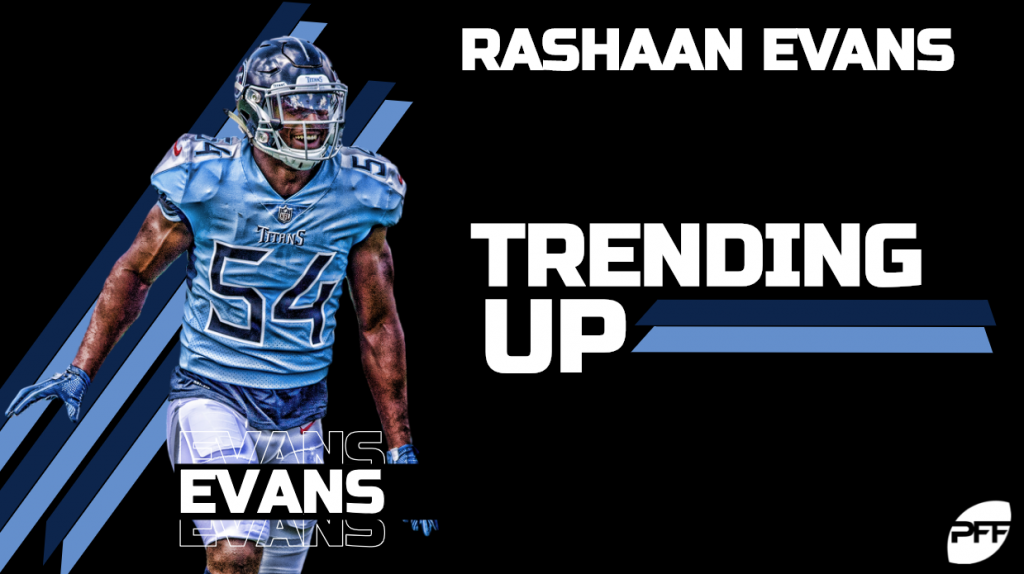 Tennessee Titans PFF Grades: Rashaan Evans Stands Out in