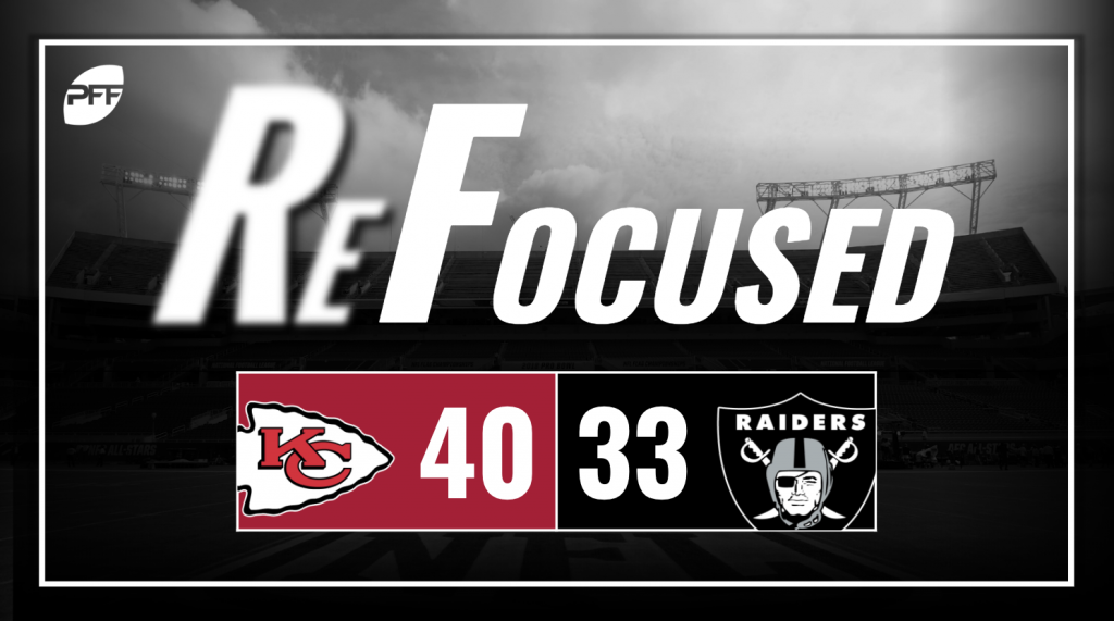 Refocused, NFL Week 13: Kansas City Chiefs 40, Oakland Raiders 33