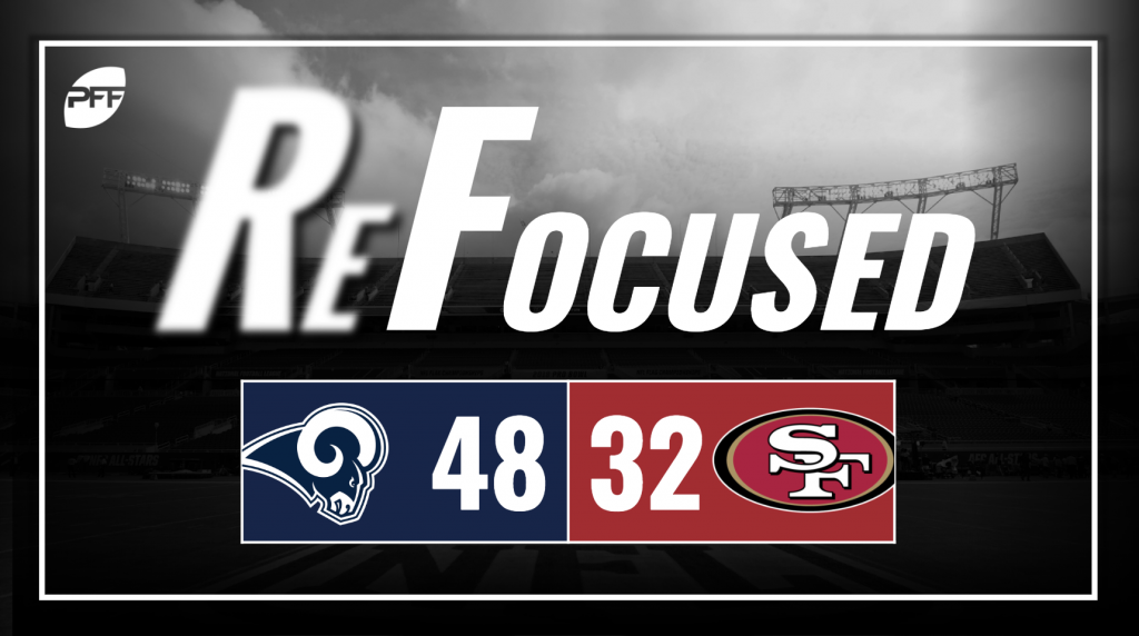 NFL Week 6 PFF ReFocused: San Francisco 49ers 20, Los Angeles Rams 7, NFL  News, Rankings and Statistics