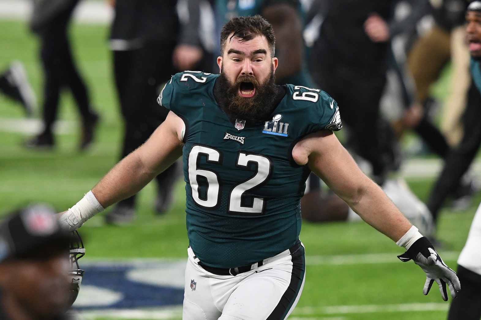 eagles super bowl win 2025 jason kelce