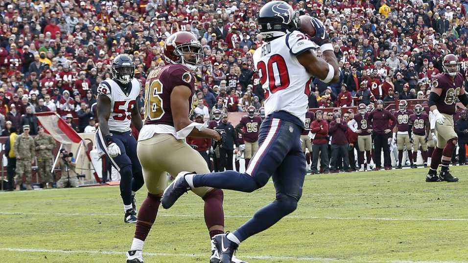 Week 2: Redskins (1-0) vs. Texans (1-0)