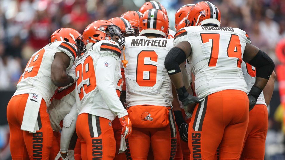 Anchored by the play of their guards, the Browns' offensive line