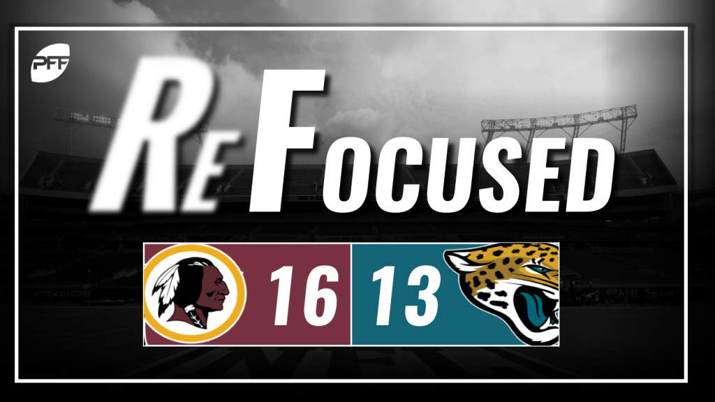 Refocused, NFL Week 15: Washington Redskins 16, Jacksonville Jaguars 13, NFL News, Rankings and Statistics