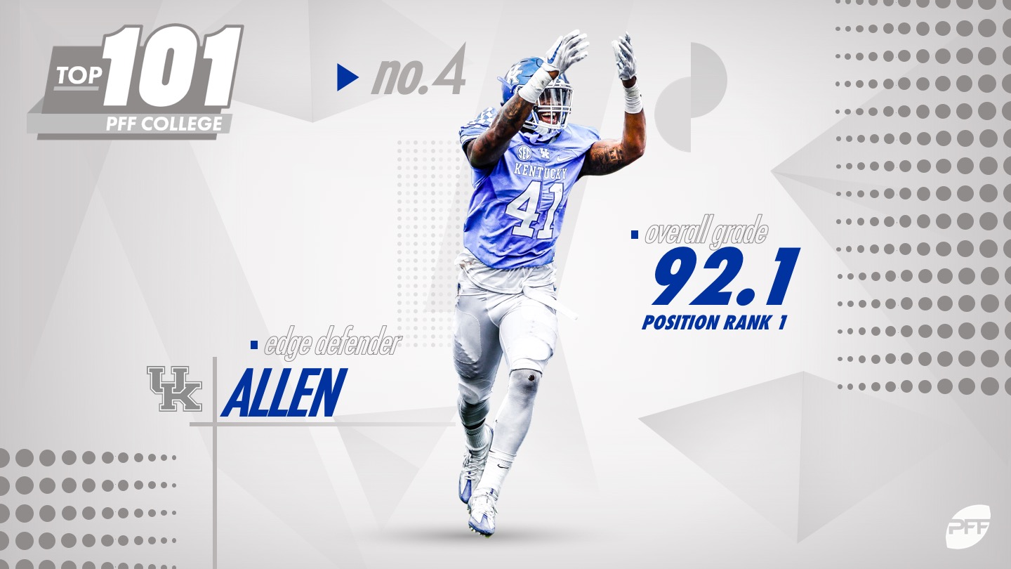 PFF College 101: The 101 best players in college football in 2021, College  Football