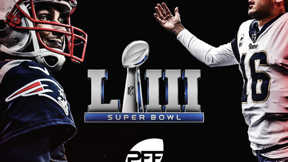 New England Patriots vs. Los Angeles Rams Super Bowl a meeting of past vs.  future