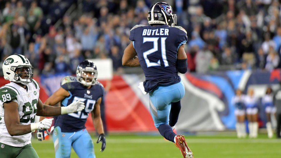 Dallas Cowboys cornerback Josh Butler (40) is seen during the second half  of an NFL football