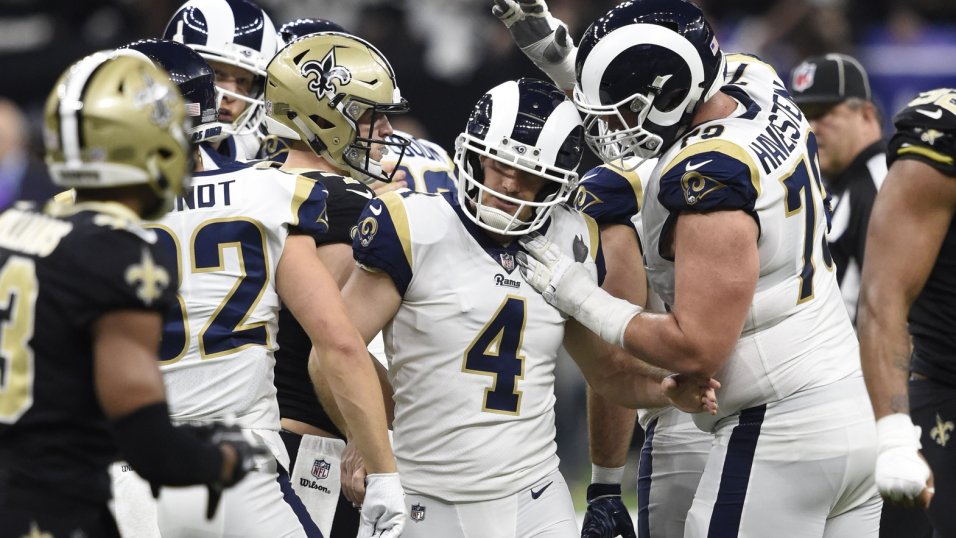 Rams beat Saints in overtime to make Super Bowl after 'missed' call, NFL